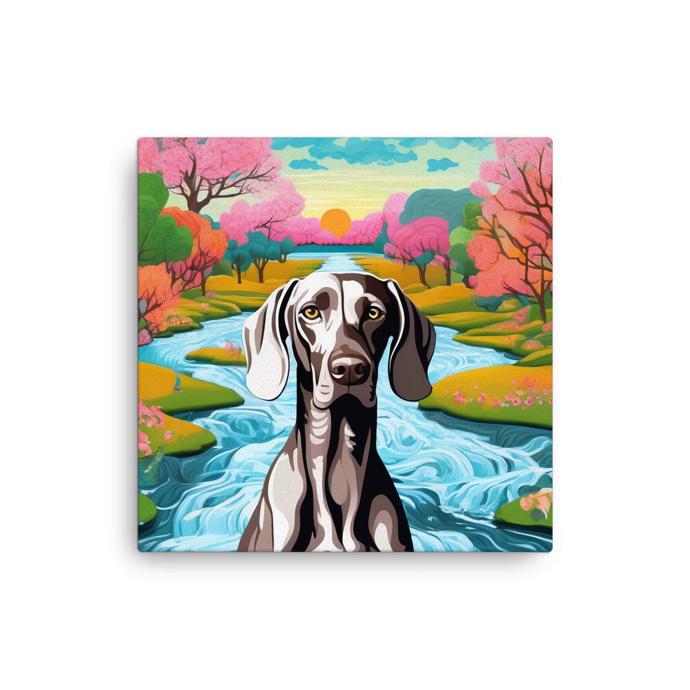 PugMug Custom Weimaraner Canvas