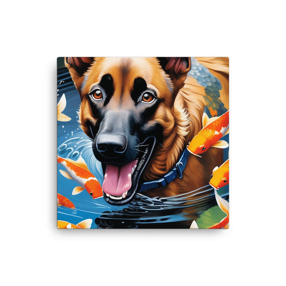 PugMug Custom Belgian Malinois Canvas