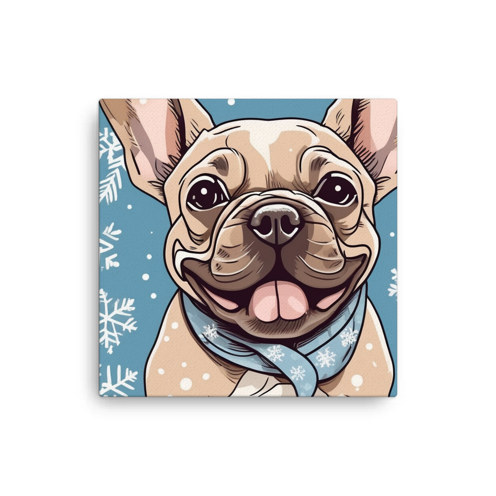 PugMug Custom Tan French Bulldog Canvas
