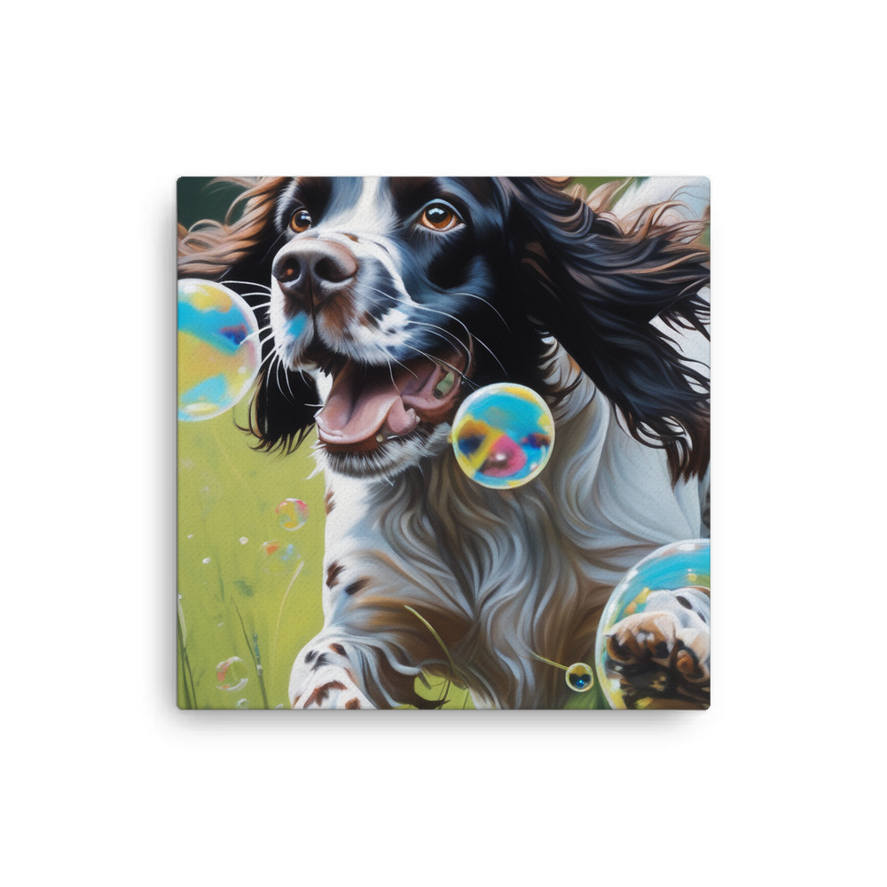 PugMug Custom English Springer Spaniel Canvas