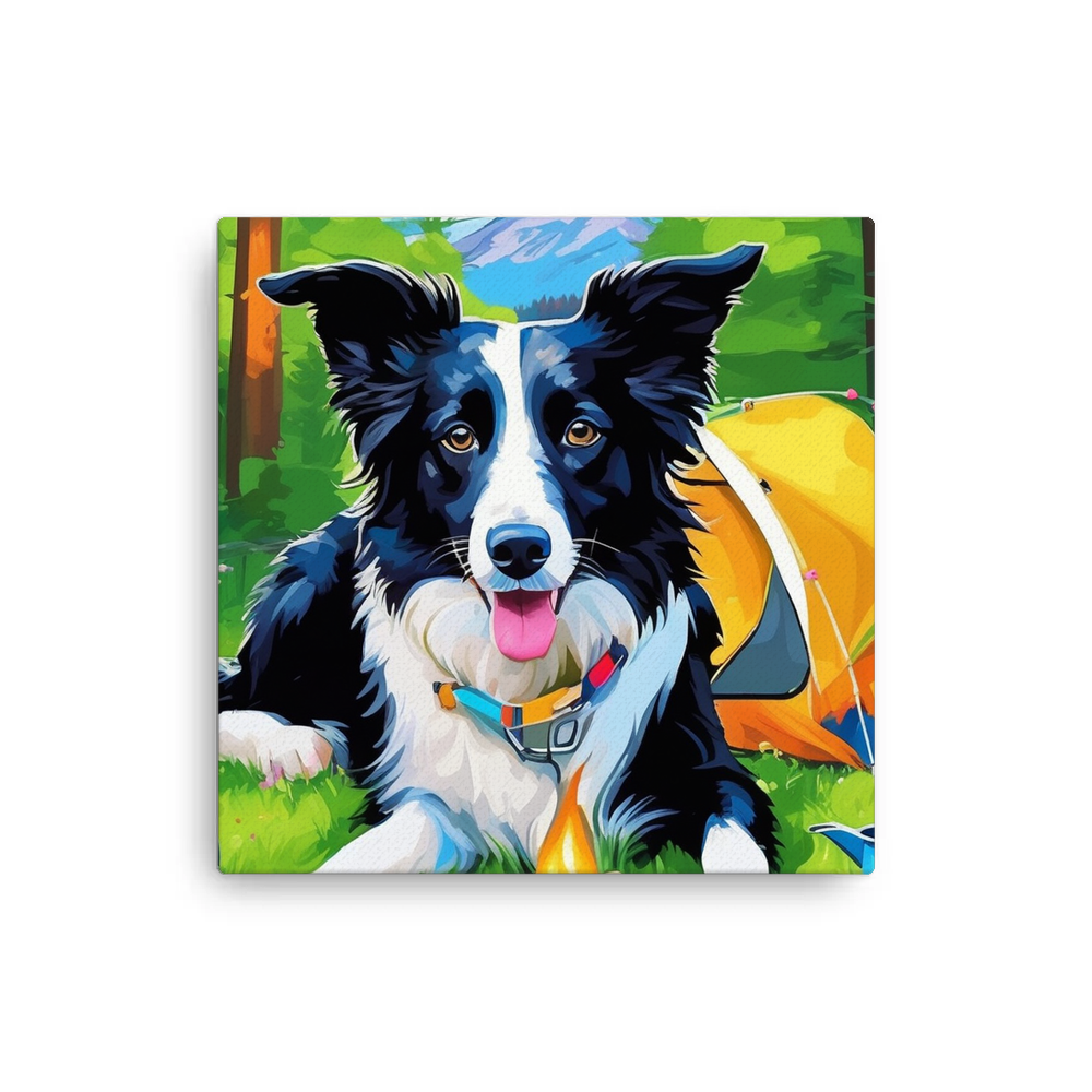 PugMug Custom Border Collie Canvas