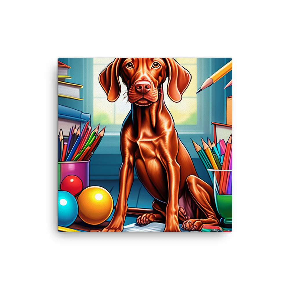 PugMug Custom Vizsla Canvas