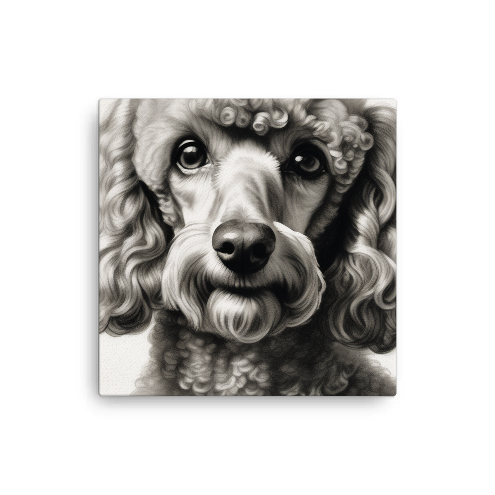 PugMug Custom Tan Poodle Canvas