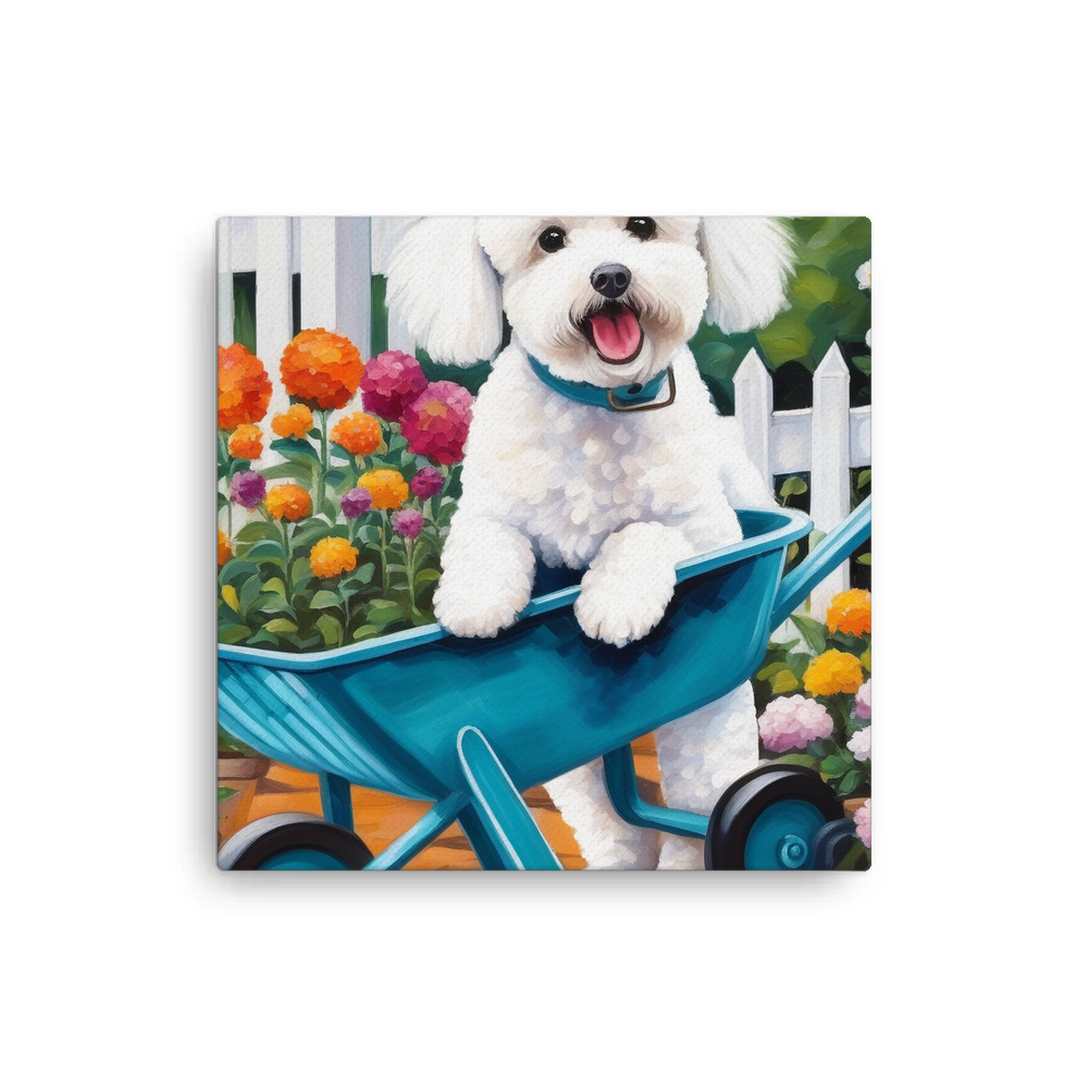 PugMug Custom Bichons Frise Canvas