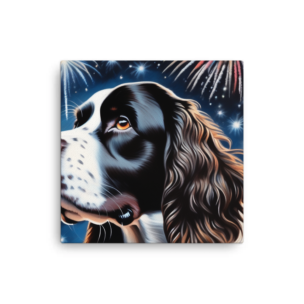 PugMug Custom English Springer Spaniel Canvas
