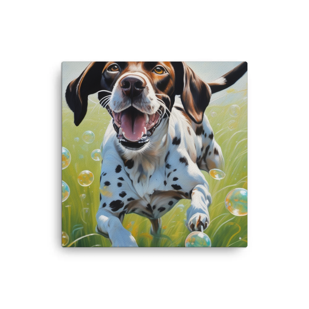 PugMug Custom Pointer Dog Canvas