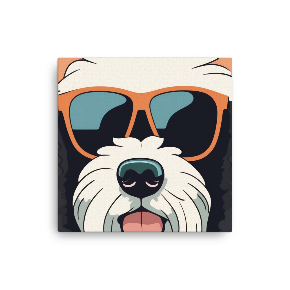 PugMug Custom Portuguese Water Dog Canvas