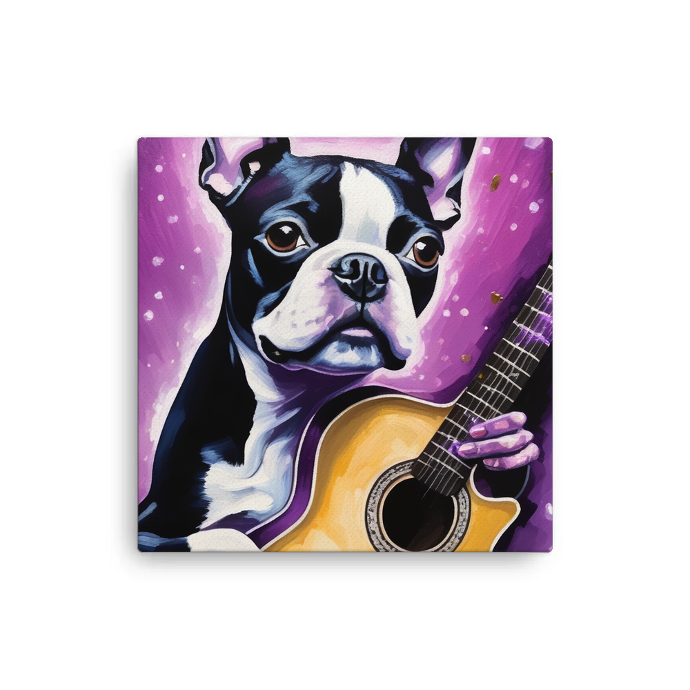 PugMug Custom Boston Terrier Canvas