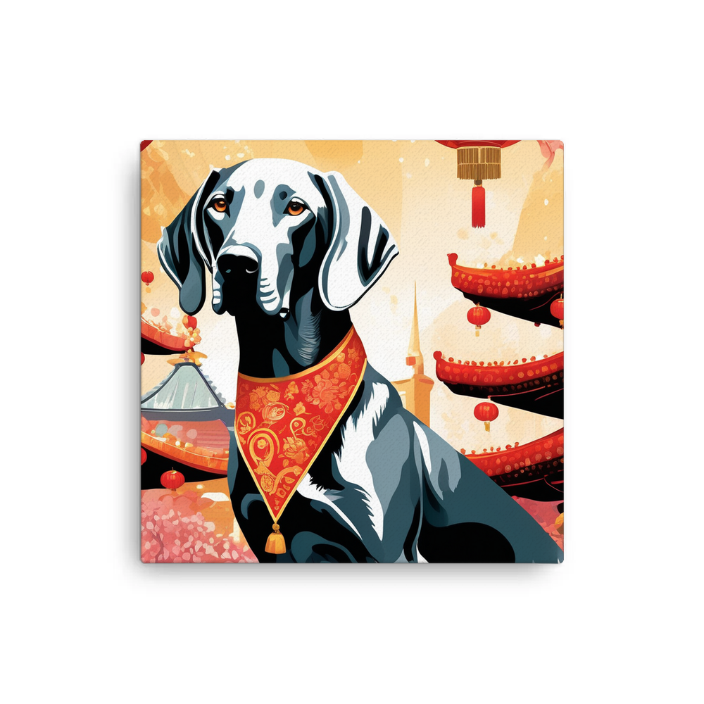 PugMug Custom Weimaraner Canvas