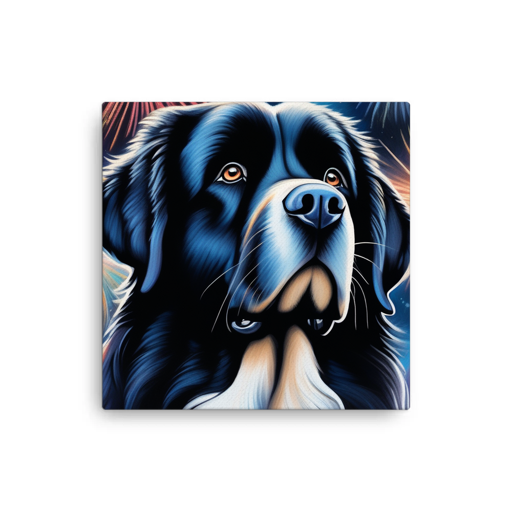 PugMug Custom Newfoundland Canvas