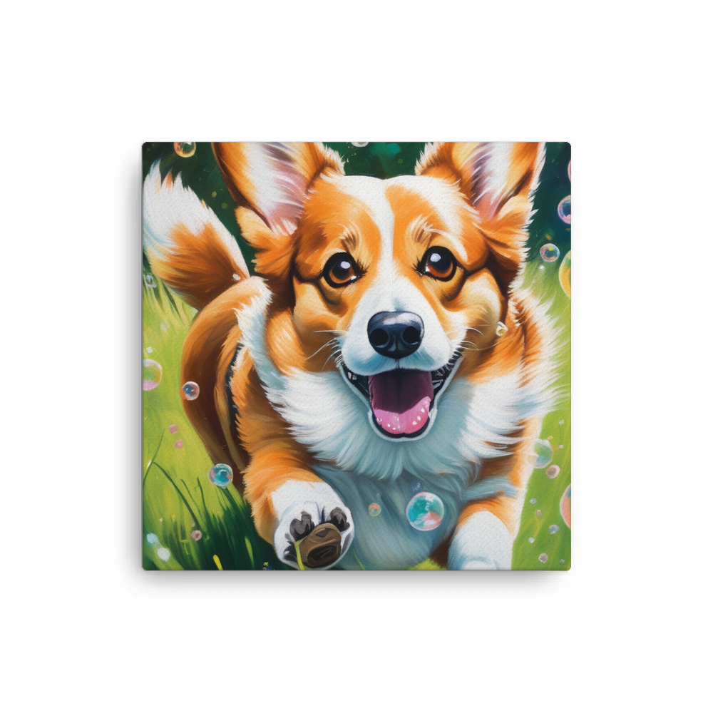PugMug Custom Pembroke Welsh Corgi Canvas