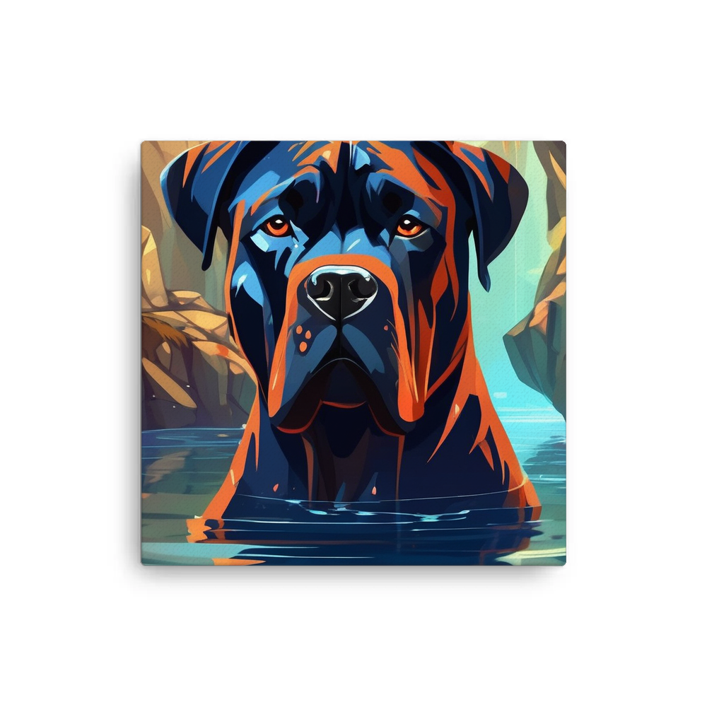 PugMug Custom Cane Corso Canvas