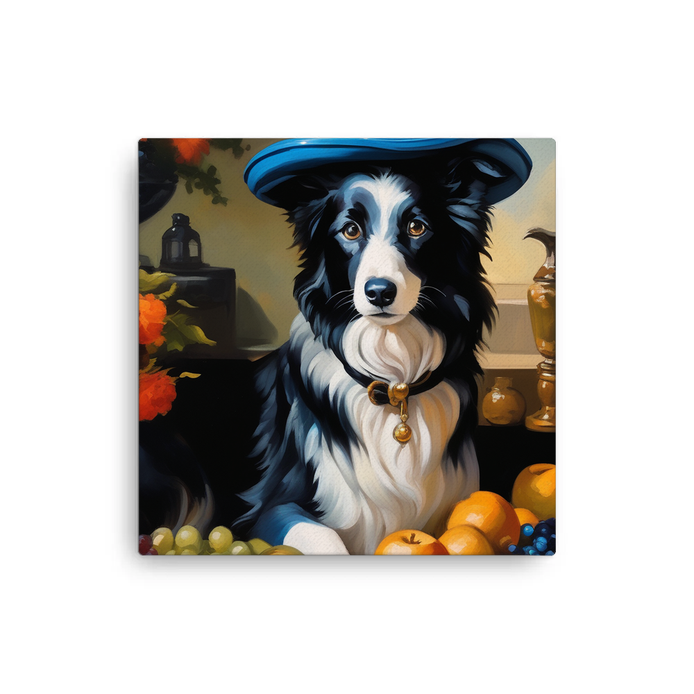 PugMug Custom Border Collie Canvas