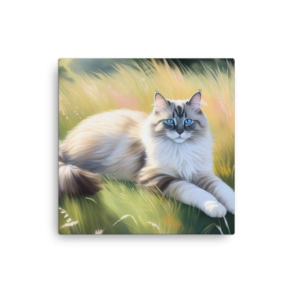 PugMug Custom Tabby Ragdoll Cat Canvas