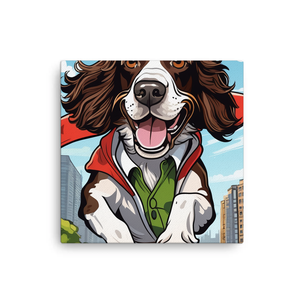 PugMug Custom English Springer Spaniel Canvas