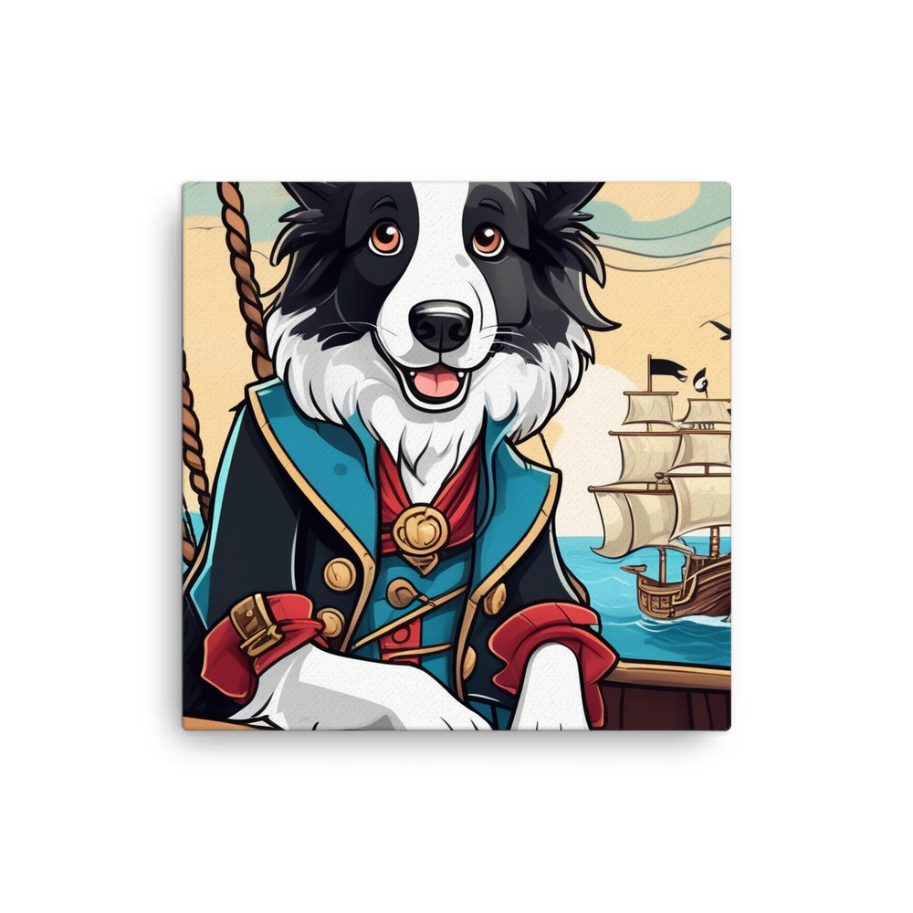 PugMug Custom Border Collie Canvas
