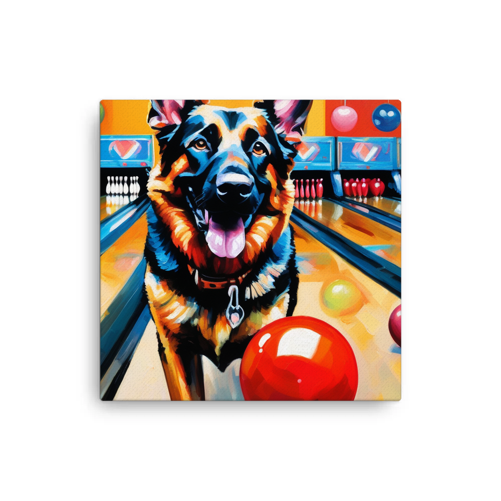 PugMug Custom German Shepherd Dog Canvas