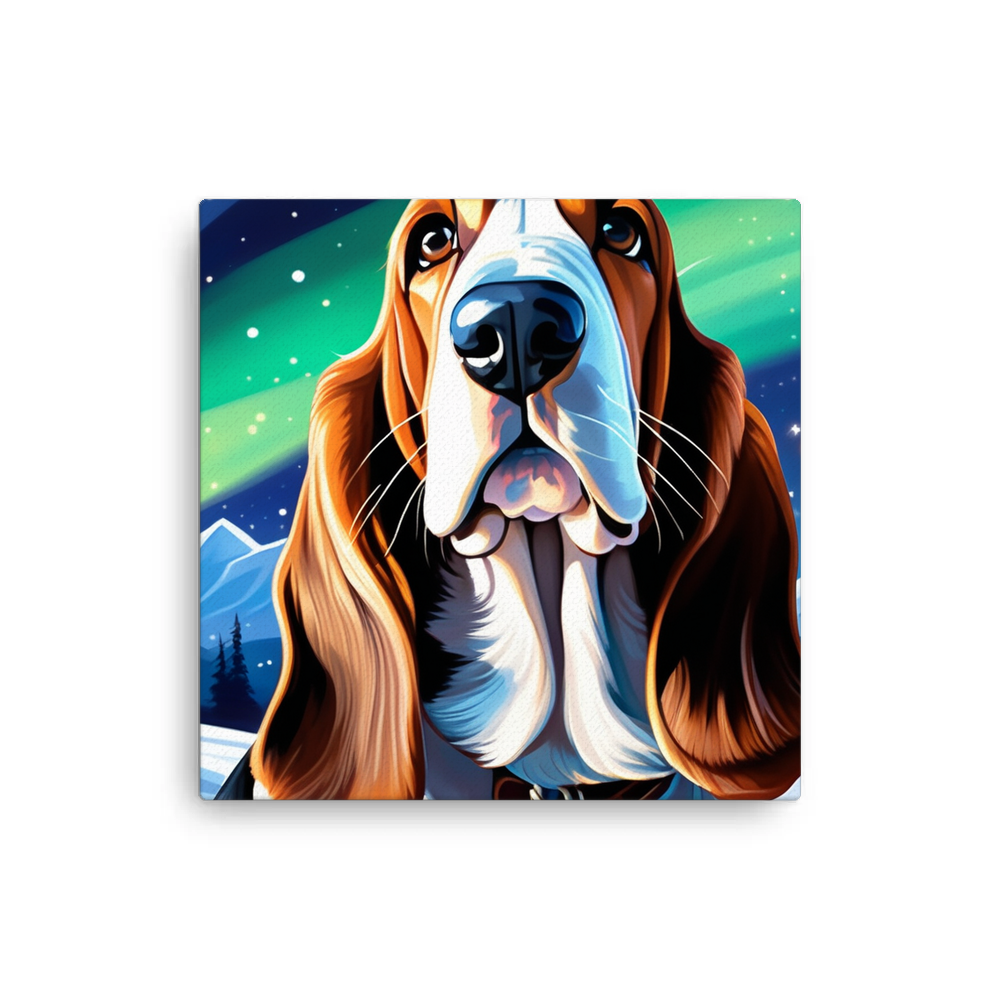 PugMug Custom Basset Hound Canvas