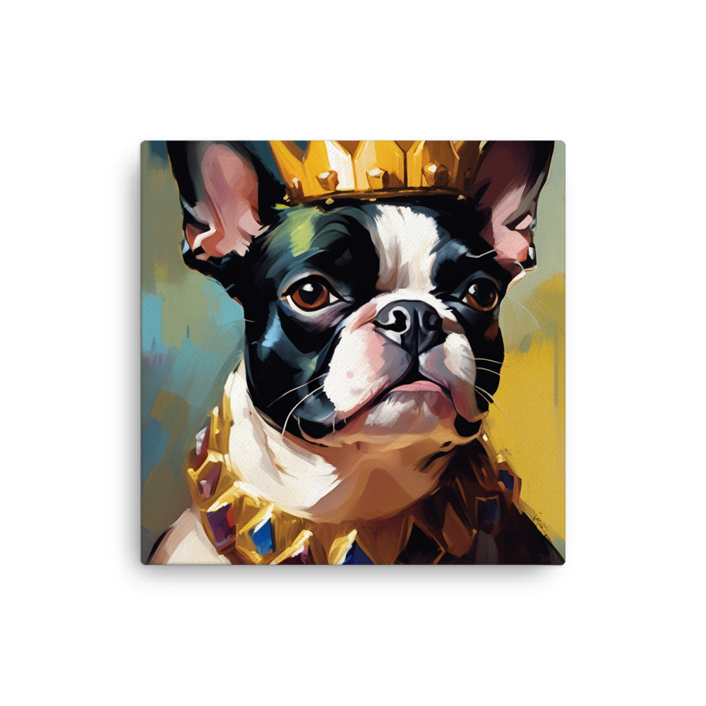 PugMug Custom Boston Terrier Canvas