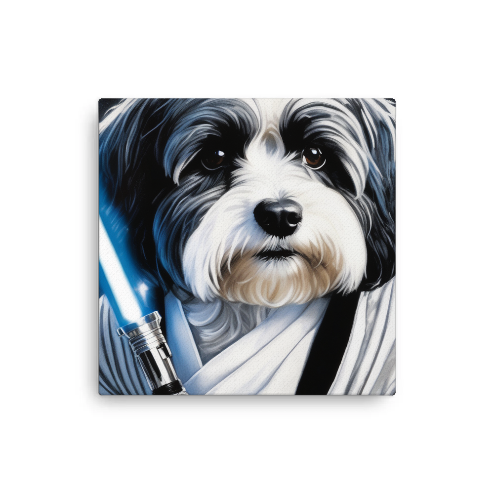PugMug Custom Black-and-white Havanese Dog Canvas