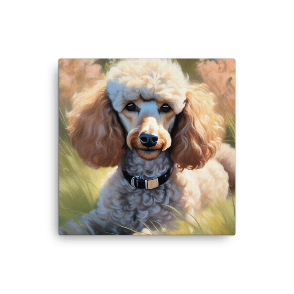 PugMug Custom Tan Poodle Canvas