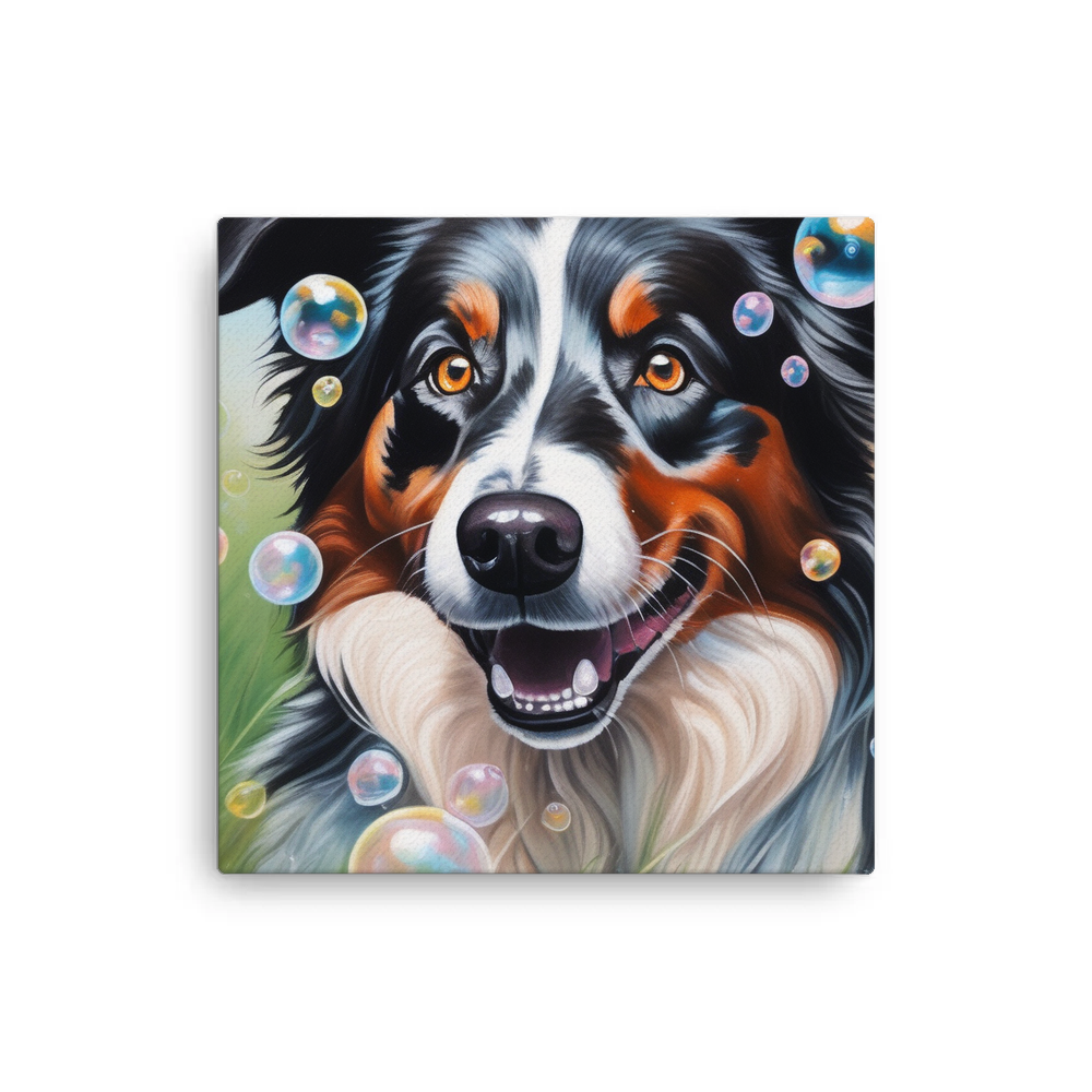 PugMug Custom Australian Shepherd Dog Canvas