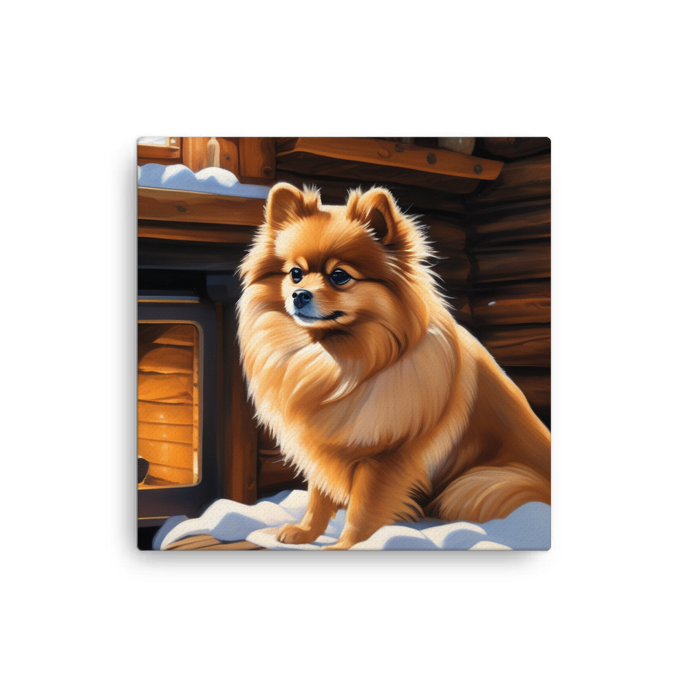 PugMug Custom Tan Pomeranian Canvas