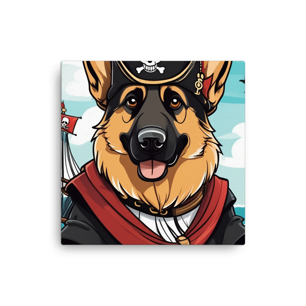 PugMug Custom German Shepherd Dog Canvas