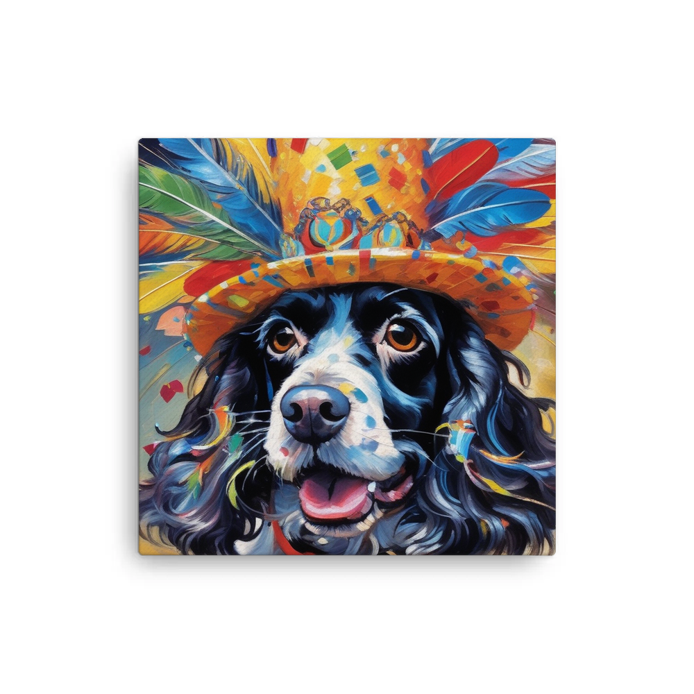 PugMug Custom English Cocker Spaniel Canvas