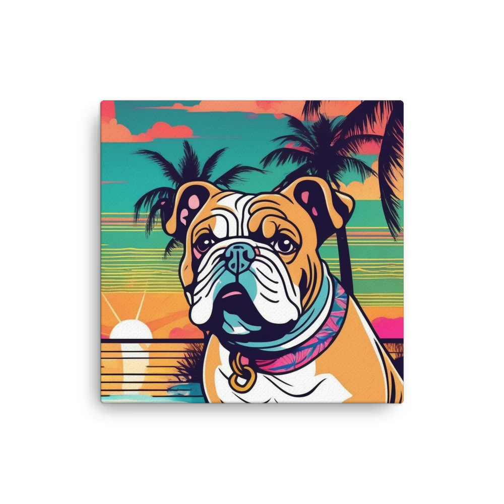 PugMug Custom Bulldog Canvas