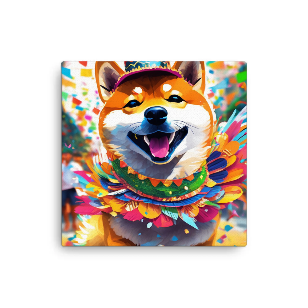 PugMug Custom Shiba Inu Canvas