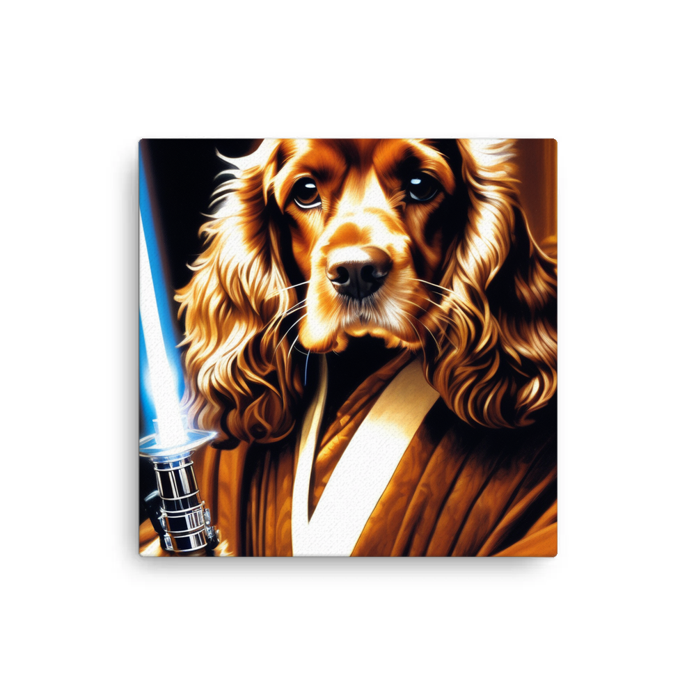 PugMug Custom English Cocker Spaniel Canvas