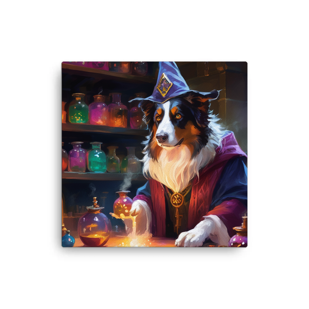 PugMug Custom Miniature American Shepherd Canvas