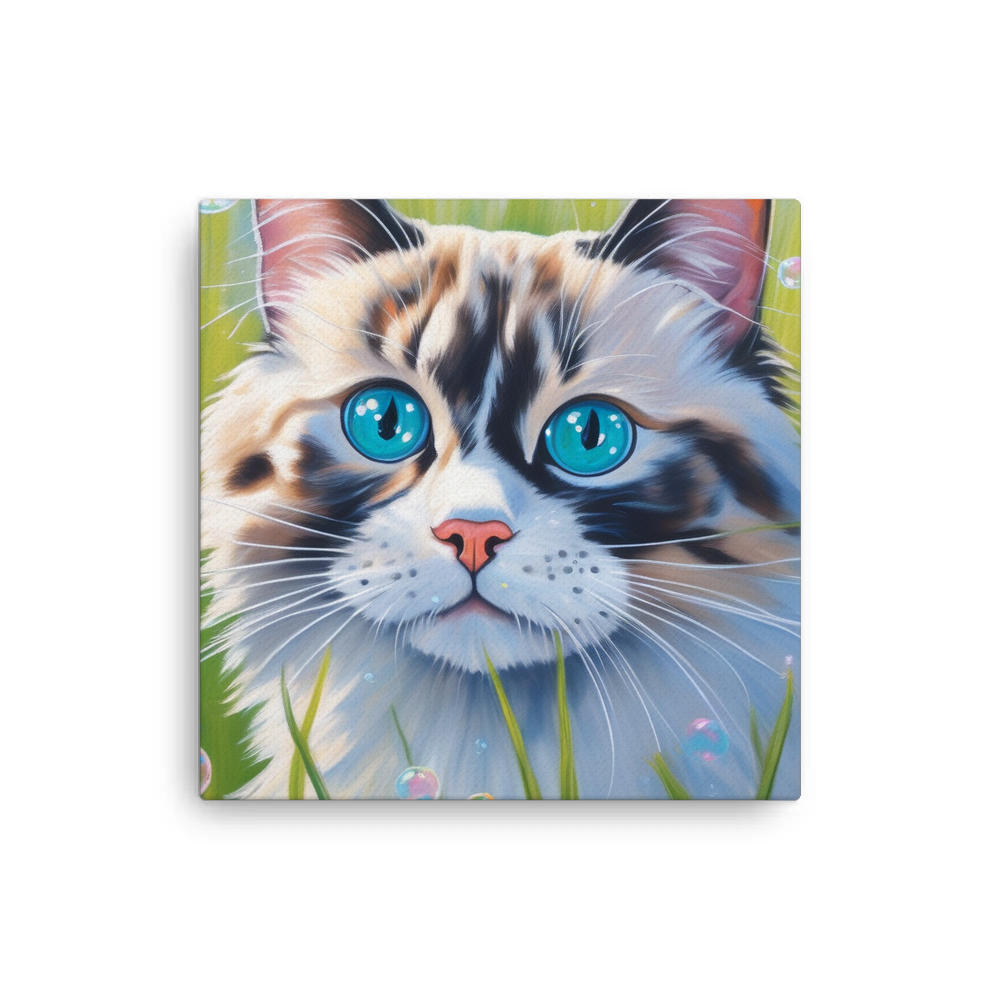 PugMug Custom Tabby Ragdoll Cat Canvas