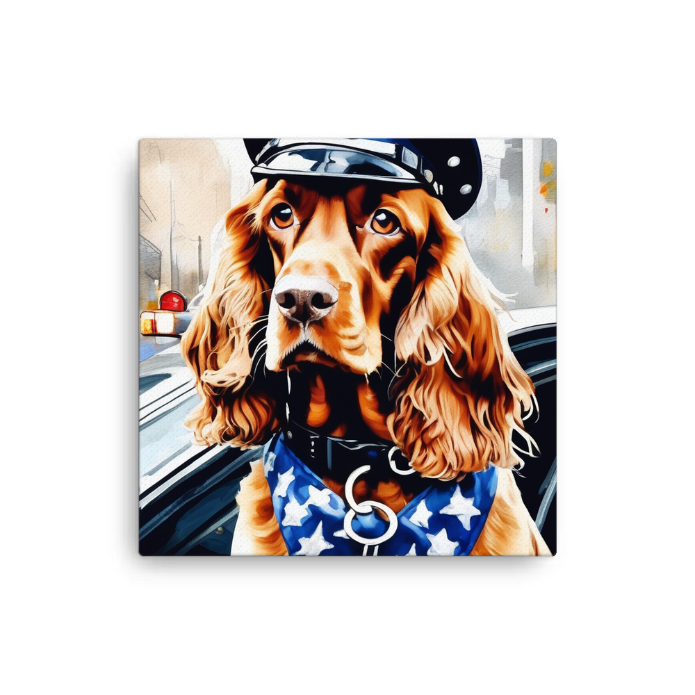 PugMug Custom English Cocker Spaniel Canvas