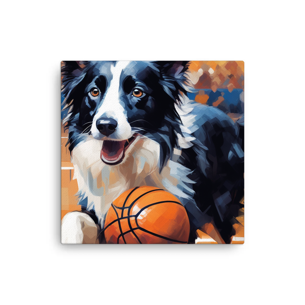 PugMug Custom Border Collie Canvas