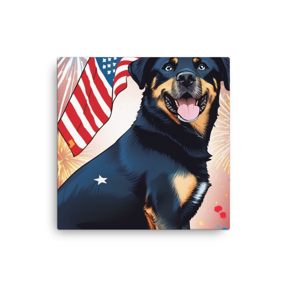 PugMug Custom Blue Canvas