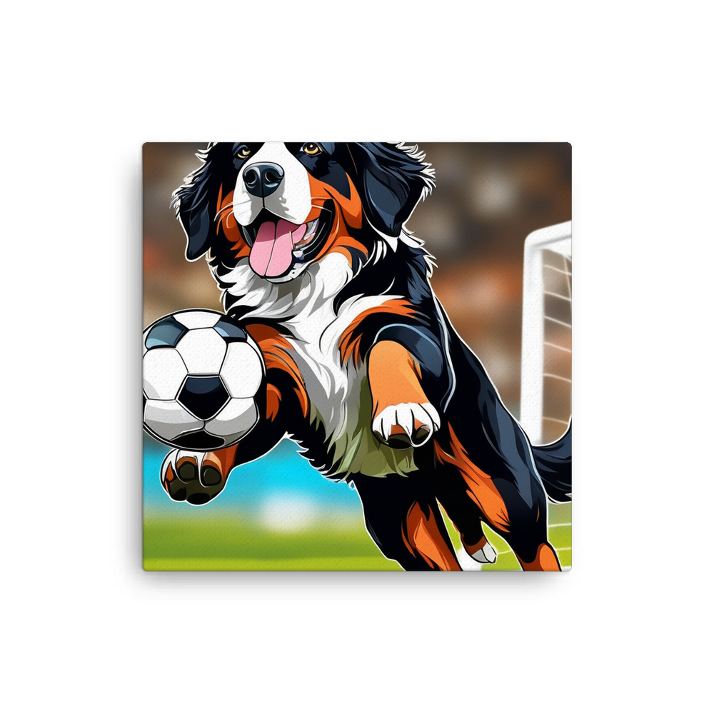 PugMug Custom Bernese Mountain Dog Canvas