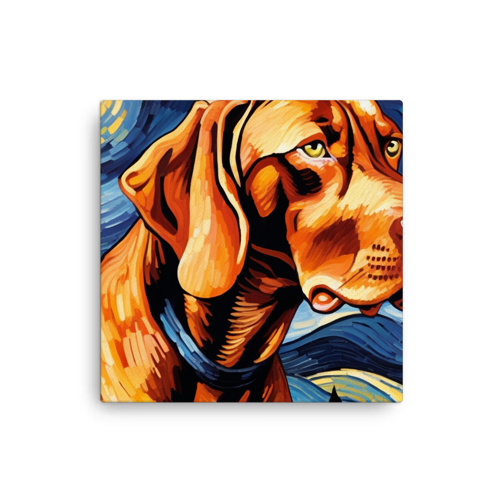 PugMug Custom Vizsla Canvas