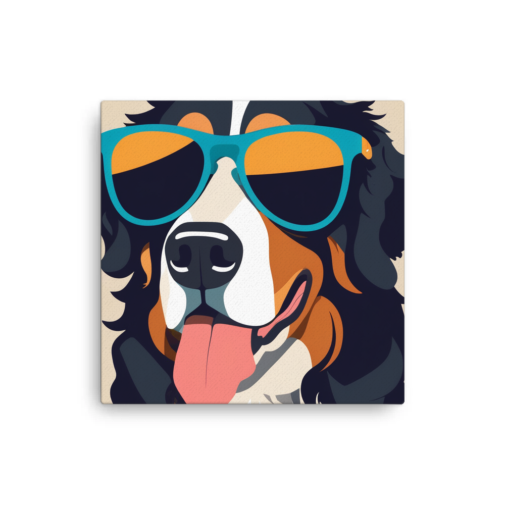 PugMug Custom Bernese Mountain Dog Canvas