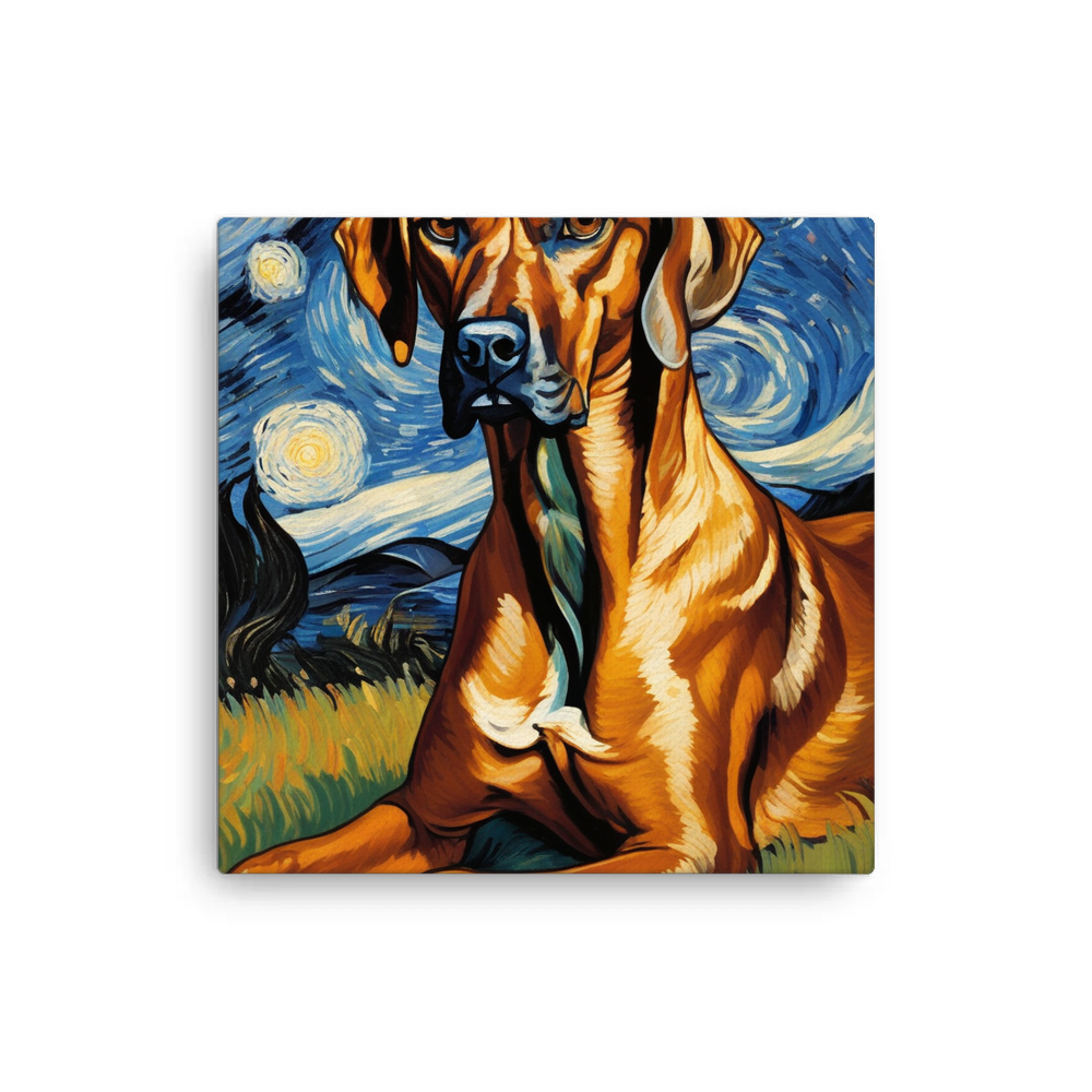PugMug Custom Rhodesian Ridgeback Canvas