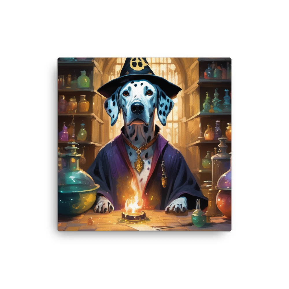 PugMug Custom Dalmatian Canvas