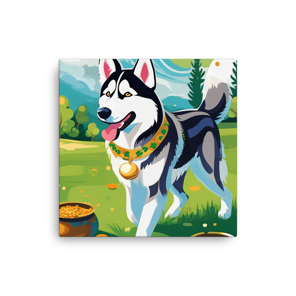 PugMug Custom Siberian Husky Canvas