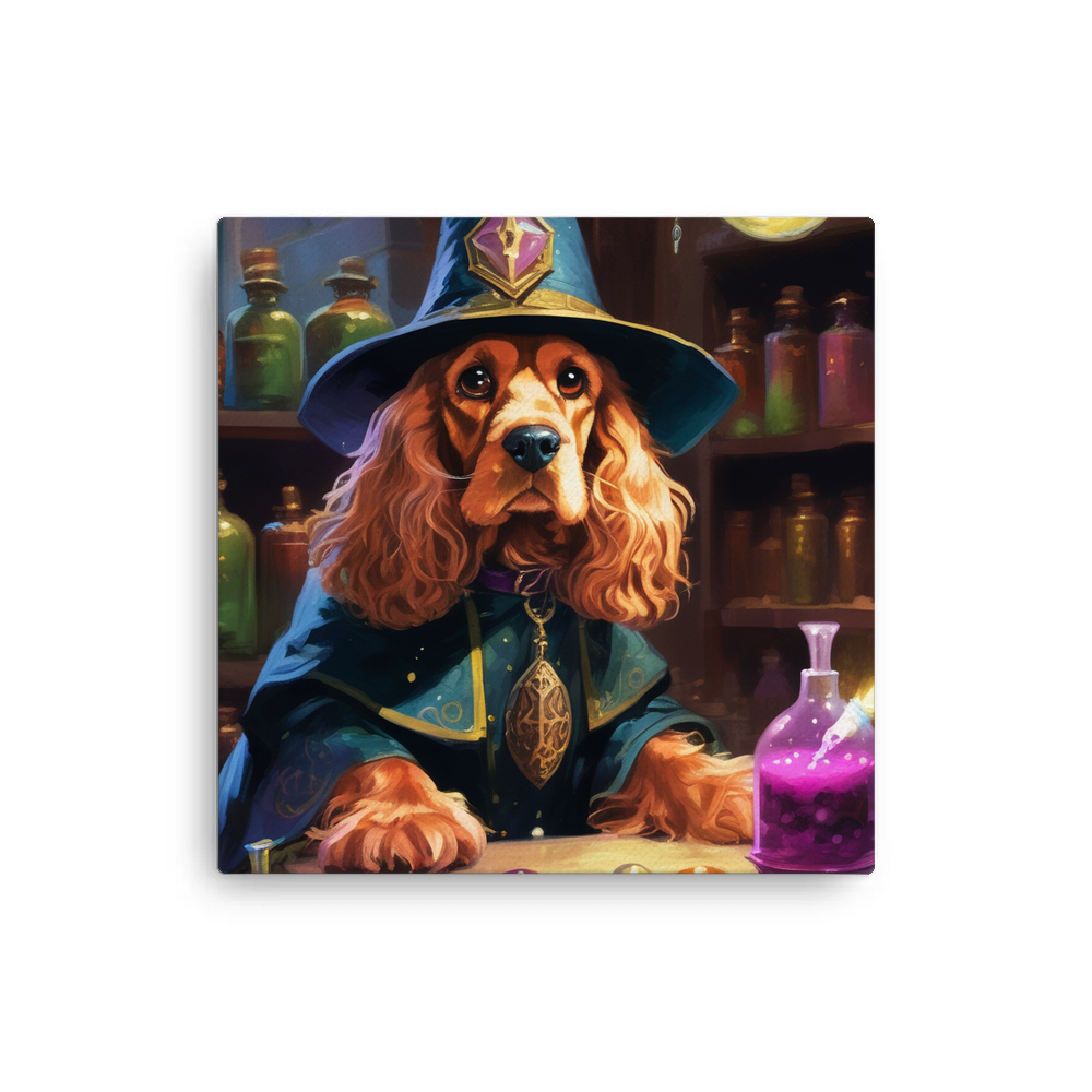 PugMug Custom Cocker Spaniel Canvas