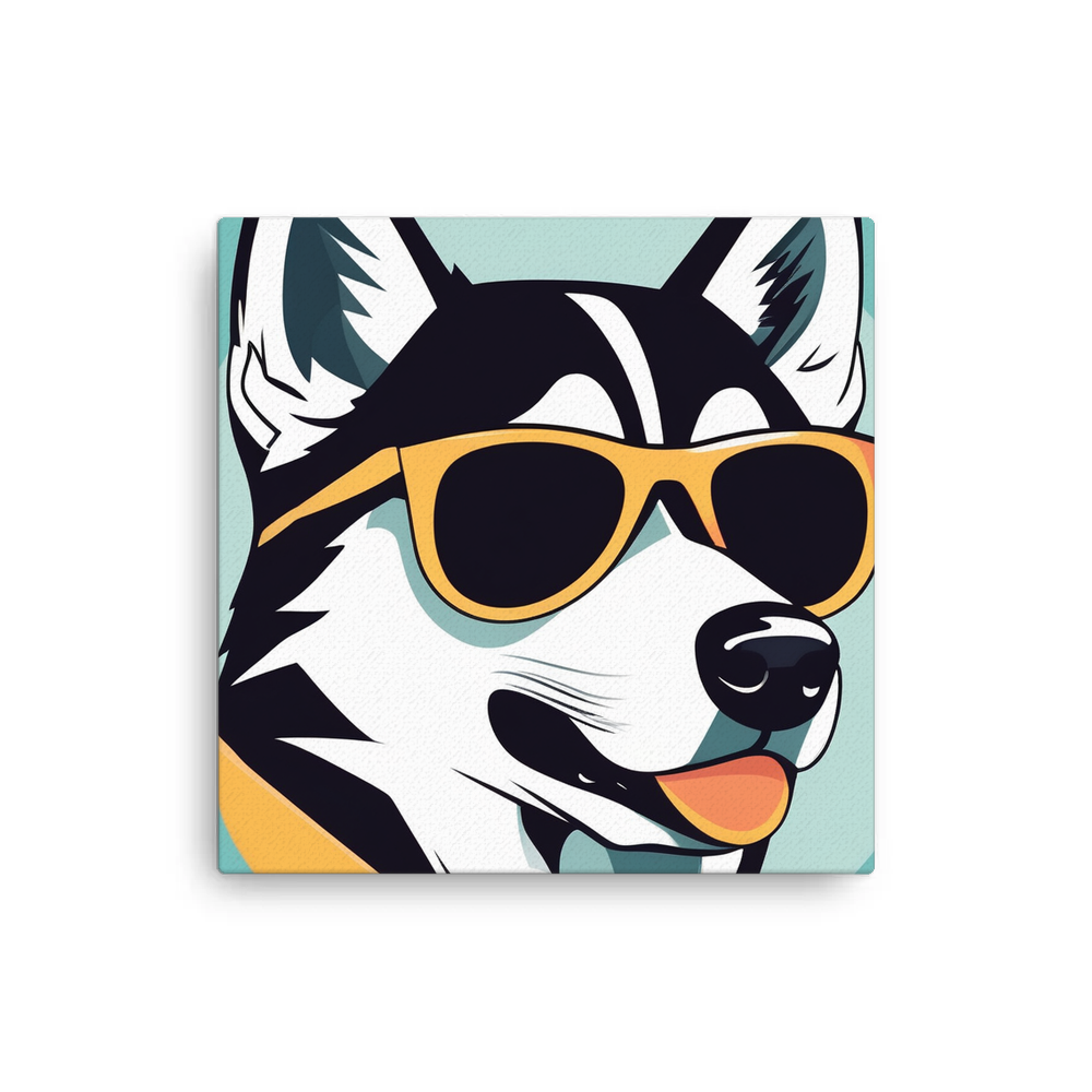 PugMug Custom Siberian Husky Canvas