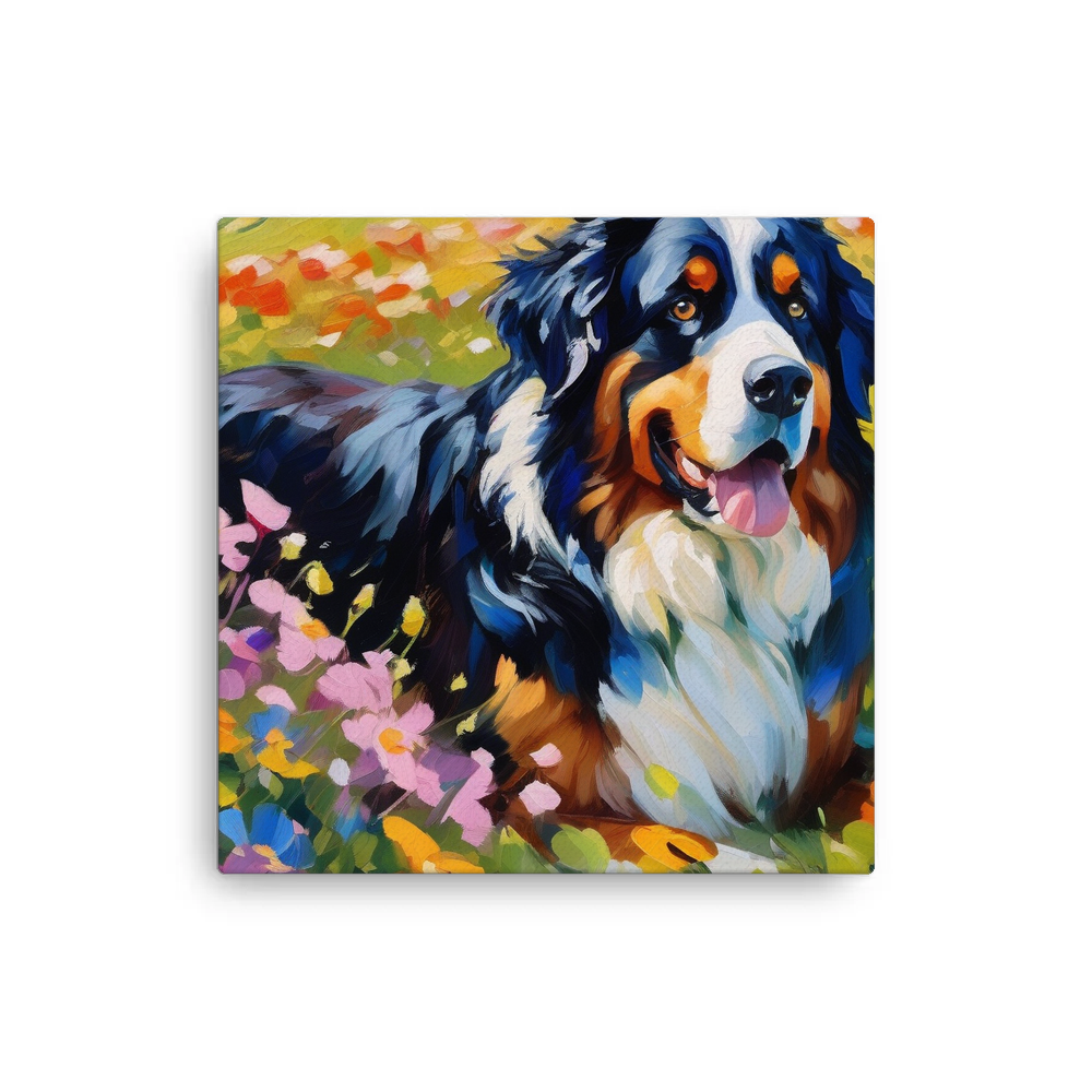 PugMug Custom Bernese Mountain Dog Canvas