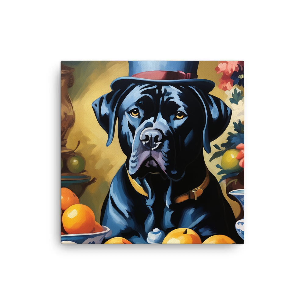 PugMug Custom Cane Corso Canvas