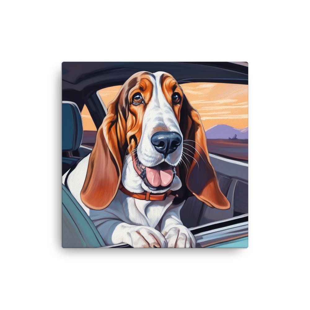 PugMug Custom Basset Hound Canvas