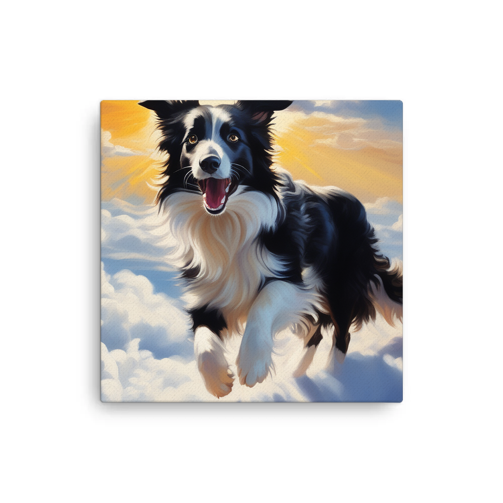 PugMug Custom Border Collie Canvas