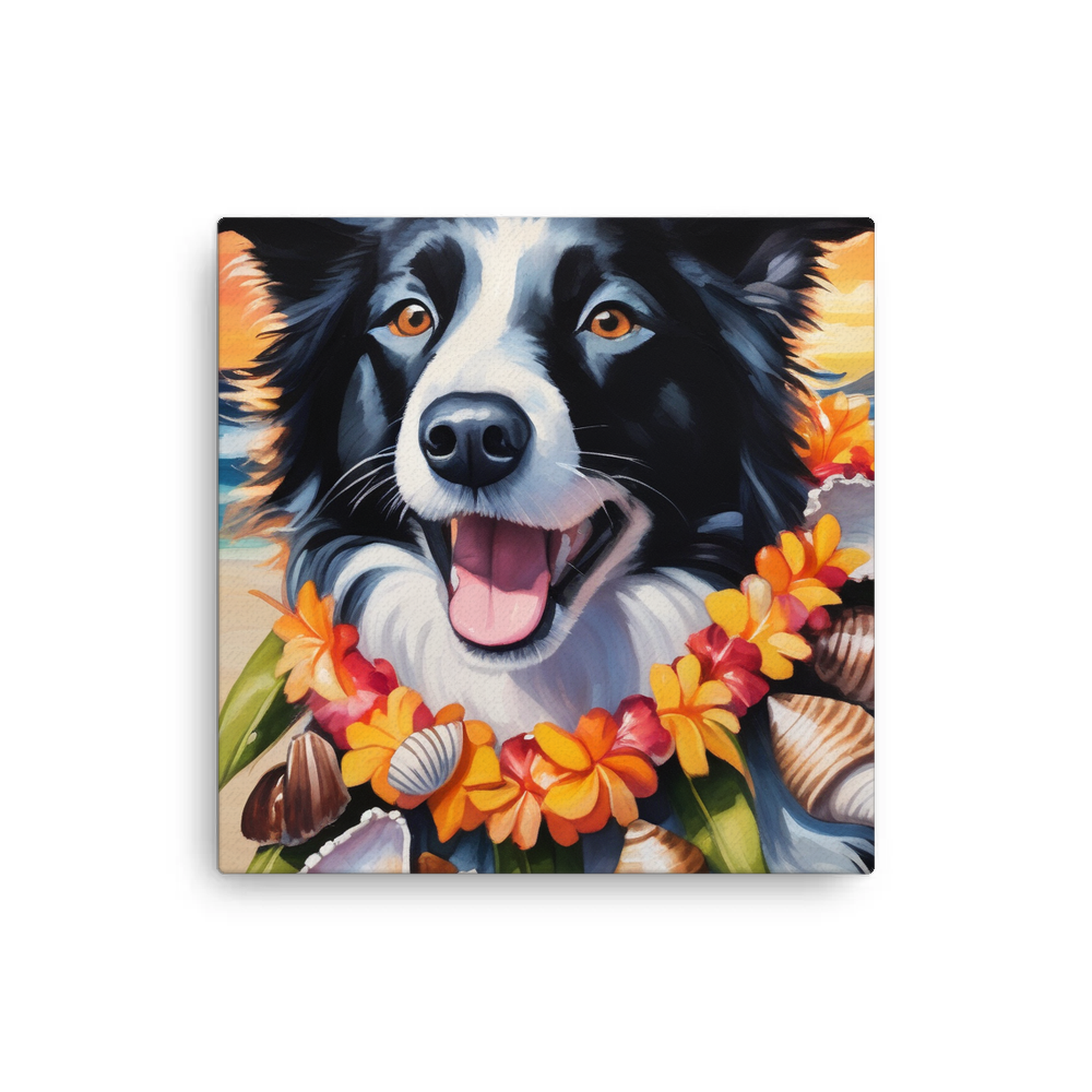 PugMug Custom Border Collie Canvas